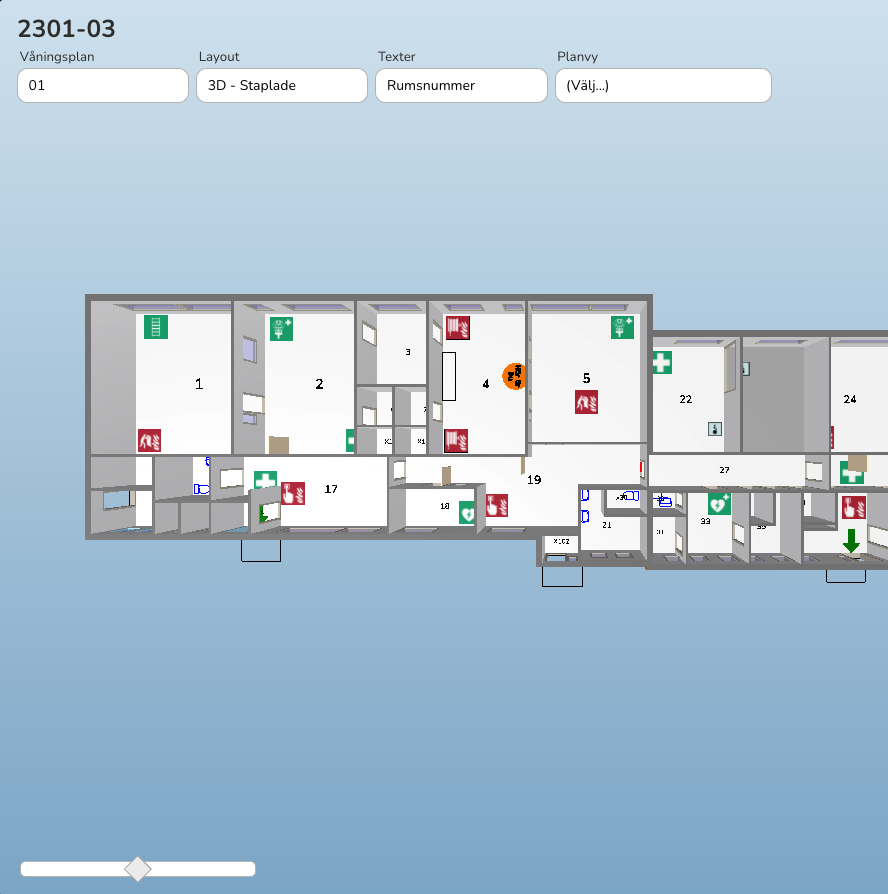 Digital twin in Pythagoras property register